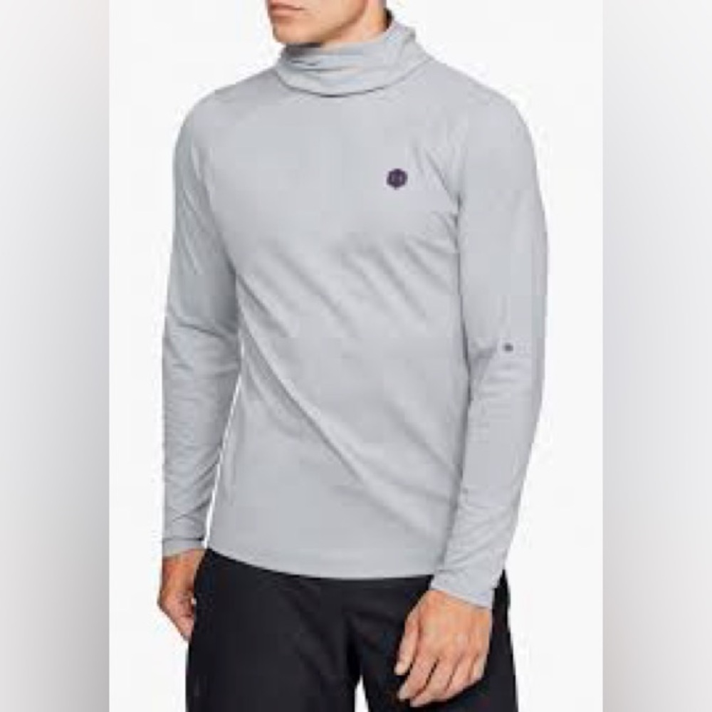 NWT Men's Under Armour Cold Gear Rush FITTED Length Sleeve Hooded Shirt Size 3XL